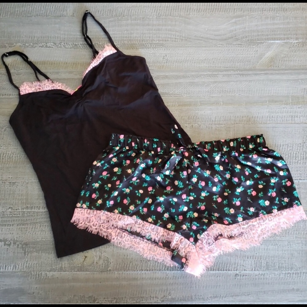 Betsey Johnson Floral PJ Set